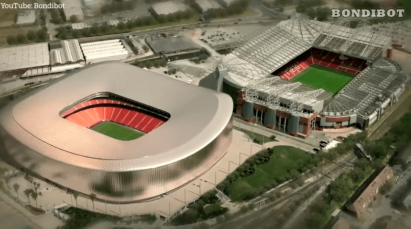 This is an artist's impression of how a new stadium might turn out