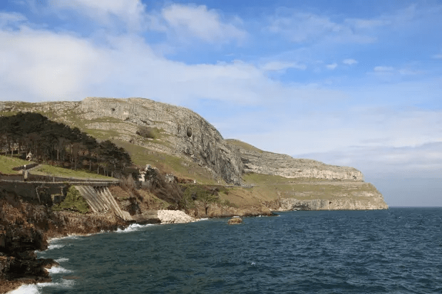 He slipped from a cliff edge in Great Orme in Llandudno