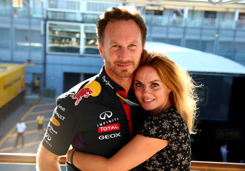 Geri's husband Christian Horner is being investigated over his alleged conduct at work