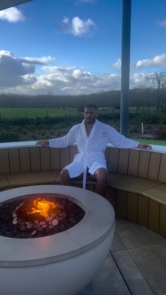 Love Island's Kai Fagan recreated the moment he picked Sanam at the fire pit