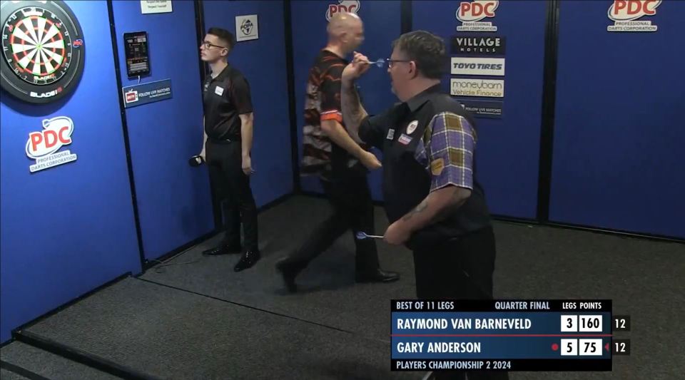 Darts stars are playing under completely different conditions