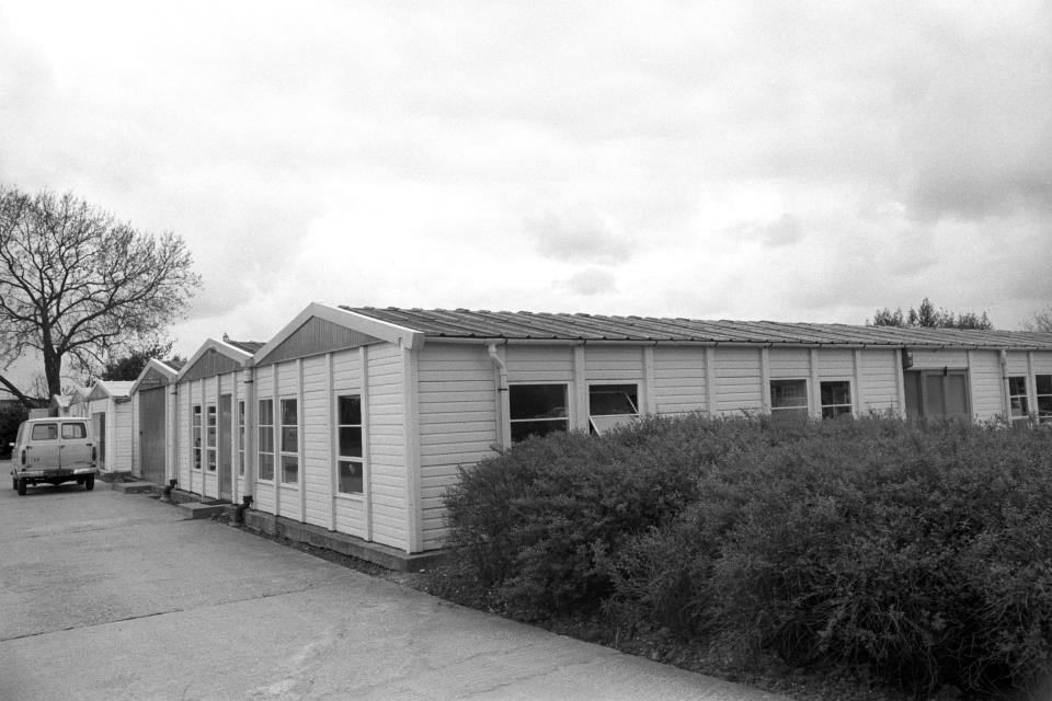 John Hadland Limited factory, in Bovingdon, where Young struck next after being released from Broadmoor