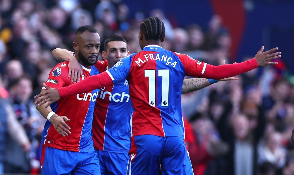 Jordan Ayew's goal gave Palace breathing room