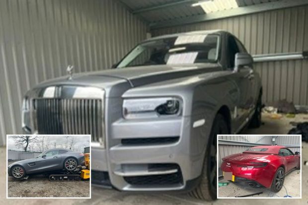 Stolen supercars have been found by Essex Police