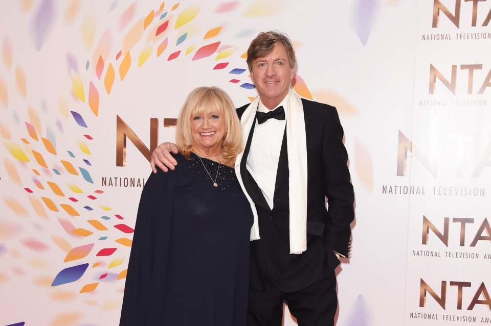 Richard and Judy celebrated their anniversary last month