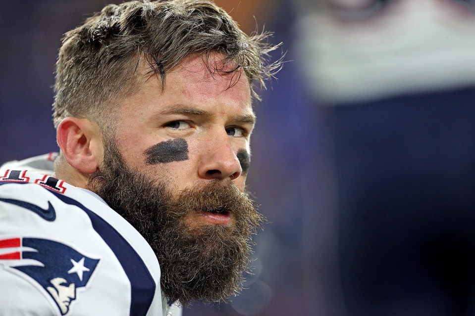 Ex-NFL star Julian Edelman, formerly of the New England Patriots