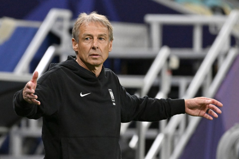 Jurgen Klinsmann has been sacked by South Korea after just 12 months in charge