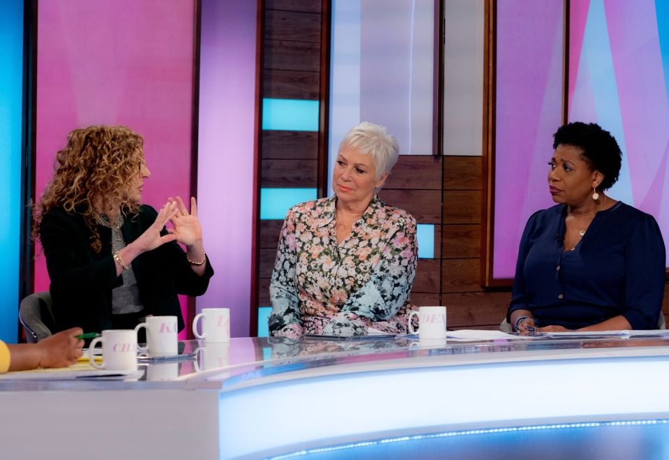 The TV star talked about having vertigo on Loose Women today