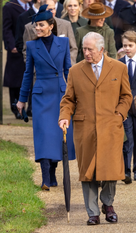 The King is resting at Sandringham as Princess Kate recuperates at Windsor