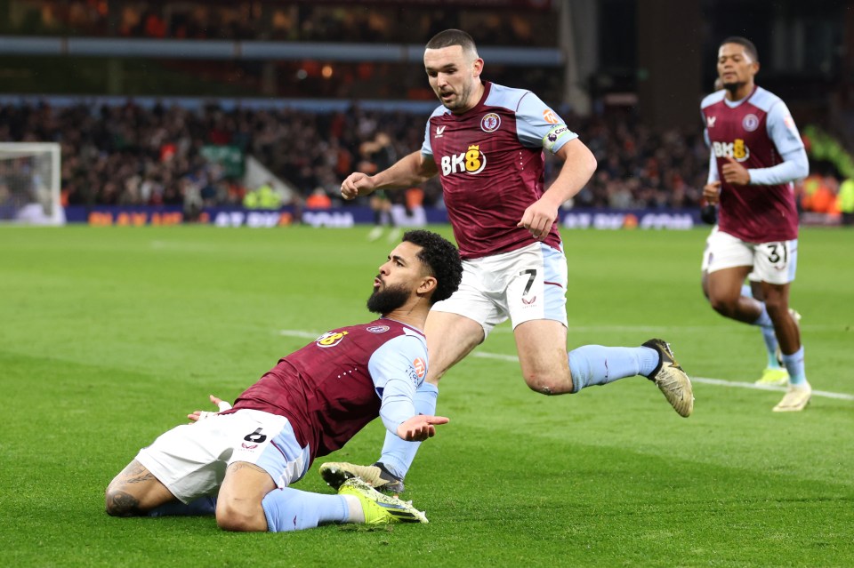 Douglas Luiz fired back for Villa in the second half