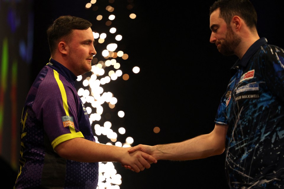 The PDC world champ made a swift exit off stage after the 6-2 thumping