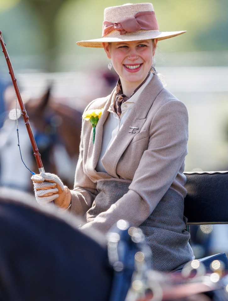 Lady Louise has taken up carriage driving