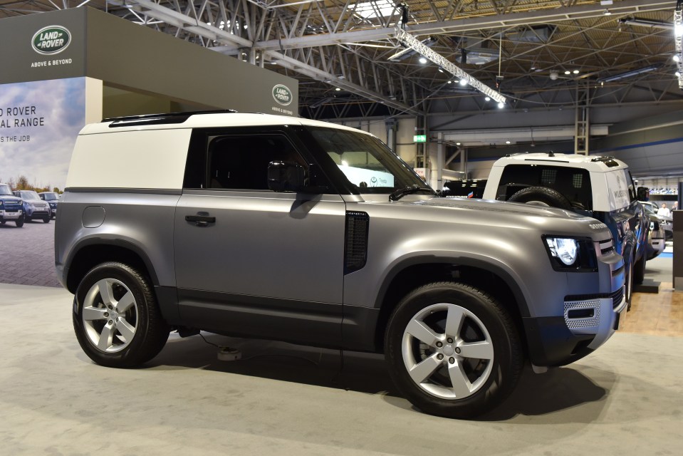 The Land Rover Defender 90 is celebrated for its tough off-road prowess