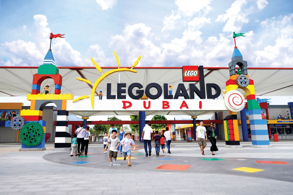 We could do it all at Legoland Dubai