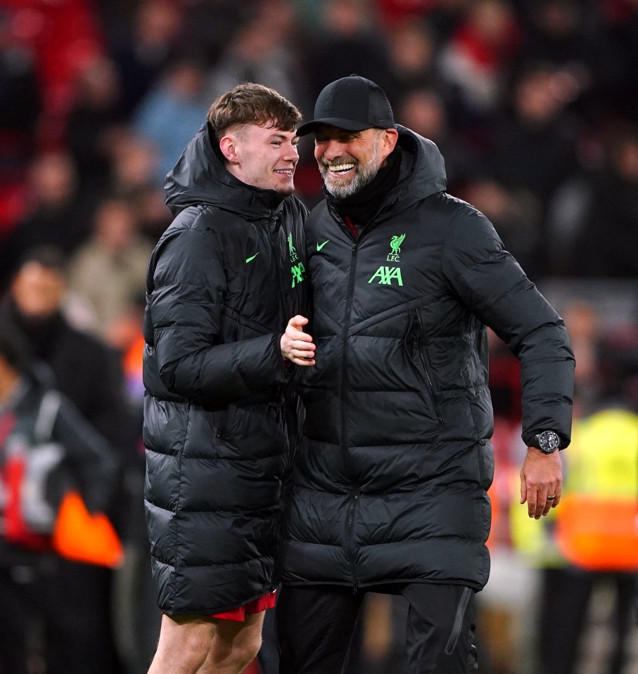 Liverpool manager Jurgen Klopp hailed Conor Bradley after the win over Chelsea