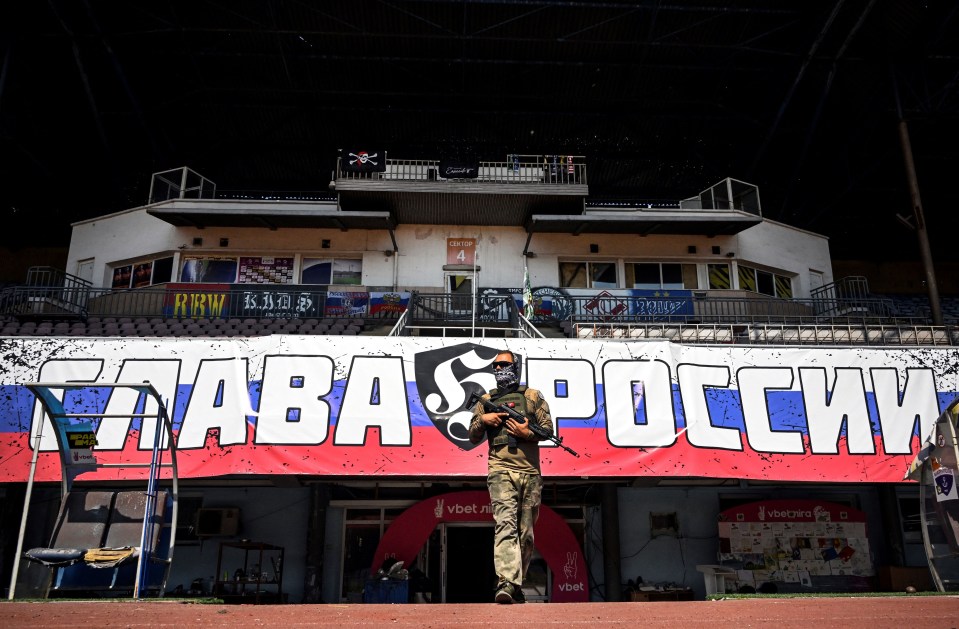 Other members are hooligans from Moscow-based football teams