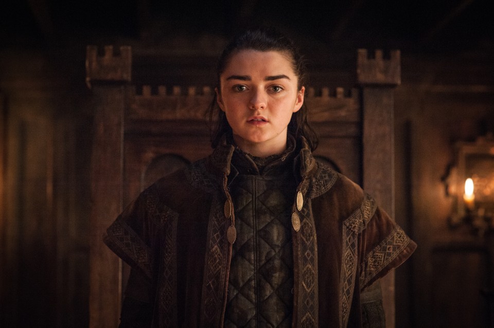 Maisie was 14 when she landed the role of Ayra Stark in Game Of Thrones