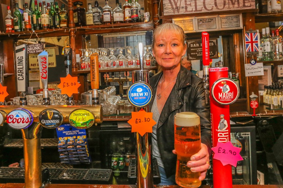 Mandy Merrix is the manager of the old-fashioned Black Country pub