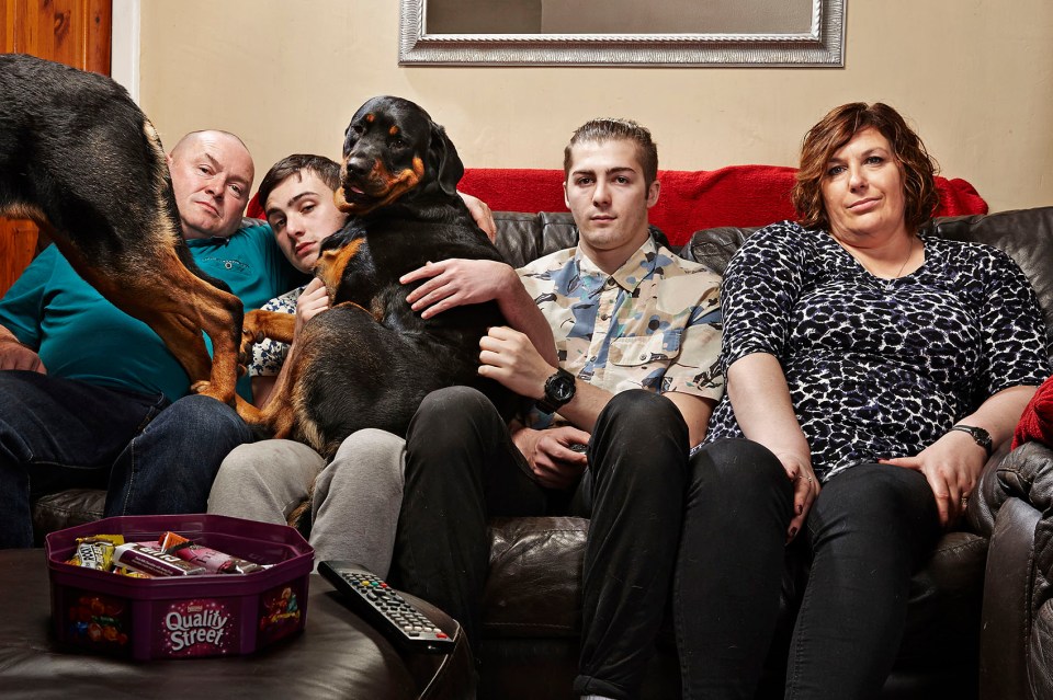 The Malone family joined Gogglebox in 2014 with son Tom Jnr too