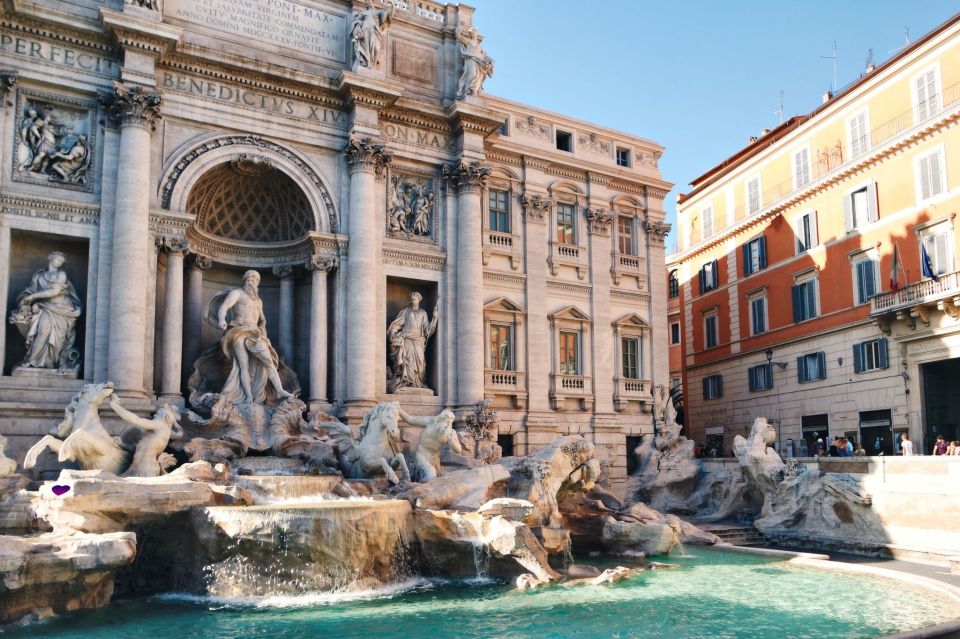 The Trevi fountain in Rome is a must-see landmark - but can you see the heart?