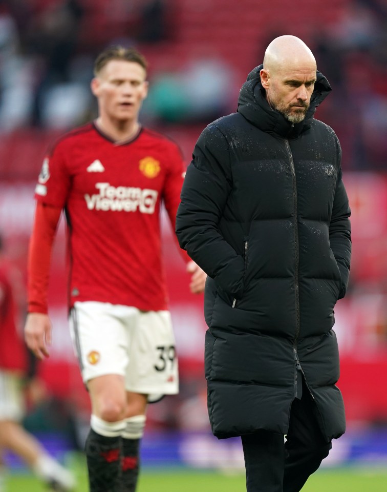 Erik ten Hag has come under fire after Saturday's result