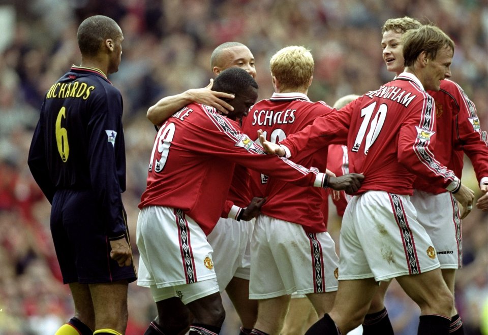 Silvestre was slammed after Man Utd's 3-3 draw with Southampton in 1999