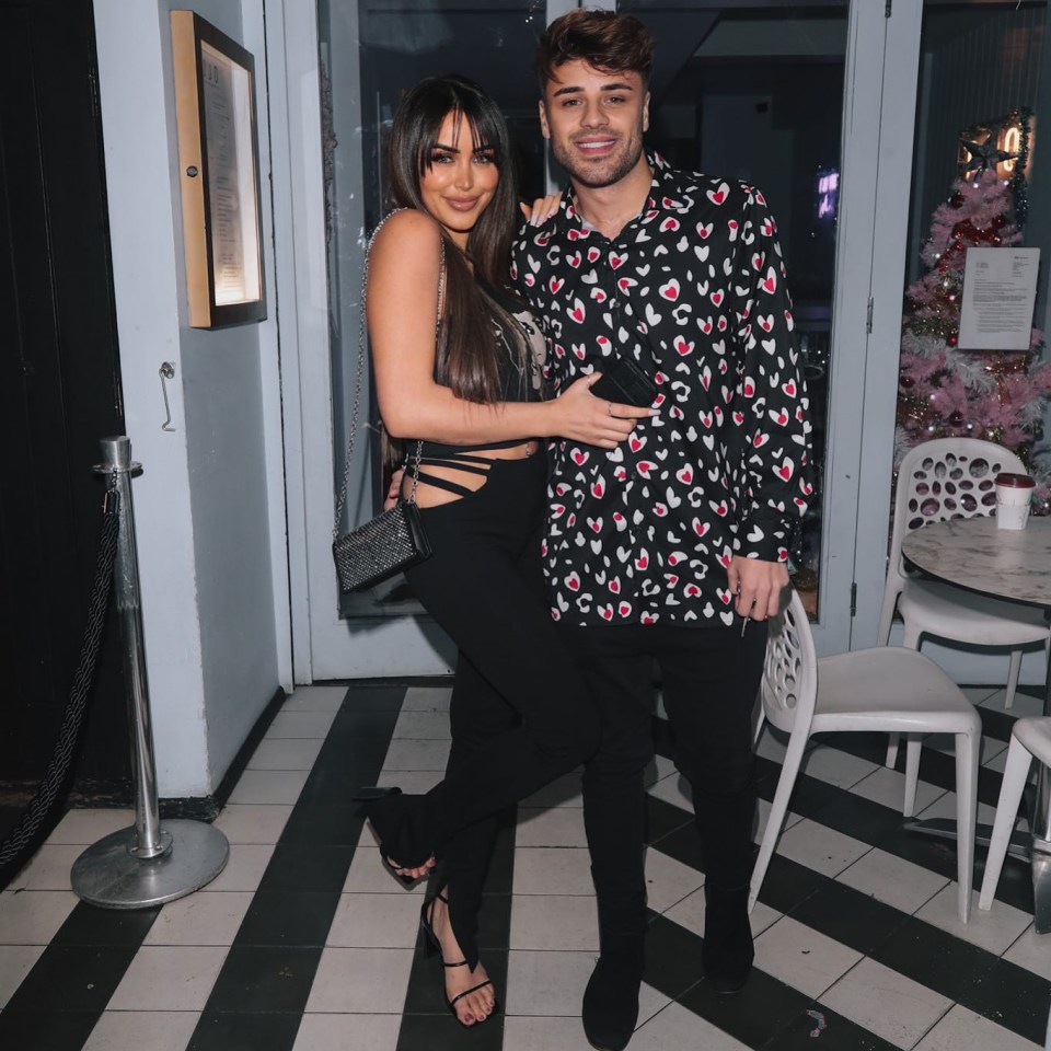 Marnie Simpson with her husband Casey