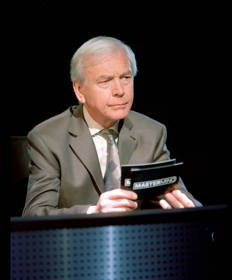 Mastermind presenter John Humphrys hosted the show from 2003 to 2021