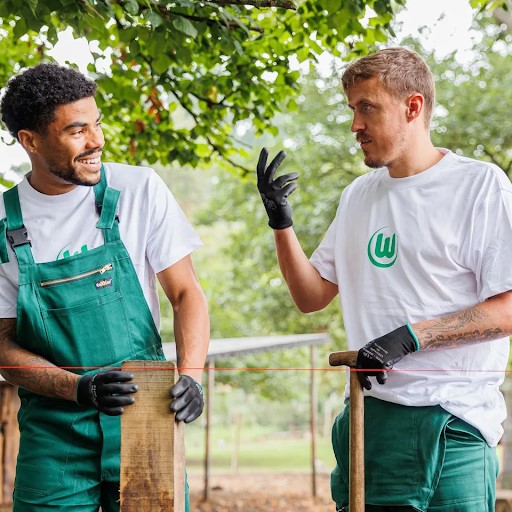 Max Kruse helped build a chicken coop after a strange week