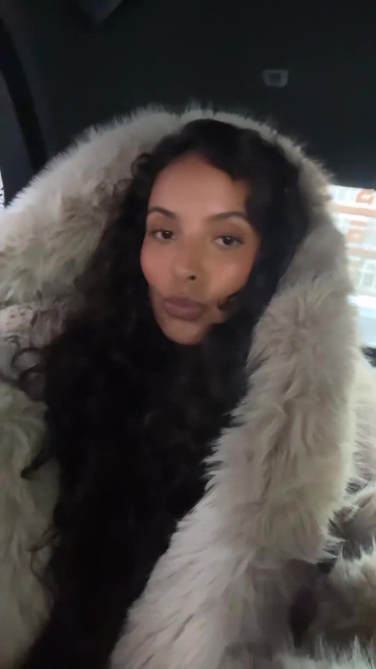 Maya Jama celebrated Valentines day with Stormzy