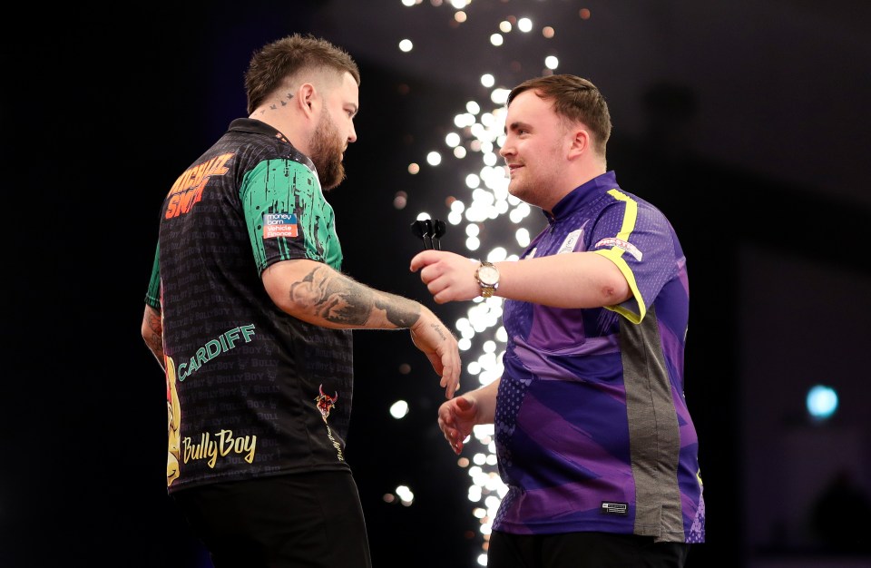 Michael Smith hailed Littler's presence in darts after beating the wonderkid