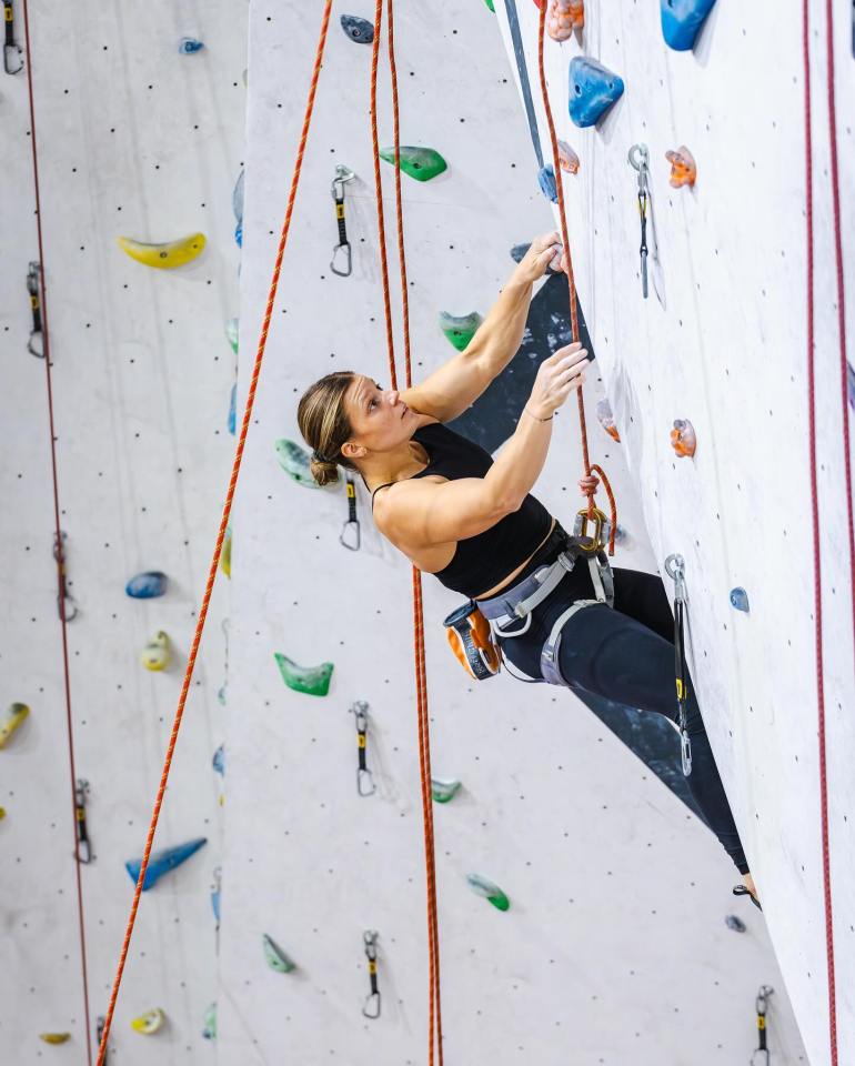 Laura first fell in love with climbing as a child