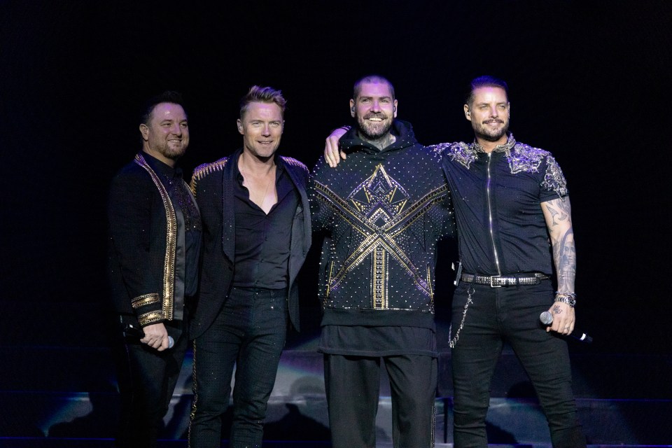 Boyzone have formed a shock partnership with non-league Chorley FC