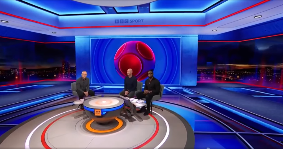 Micah Richards regularly appears on Match of the Day alongside Alan Shearer and Gary Lineker