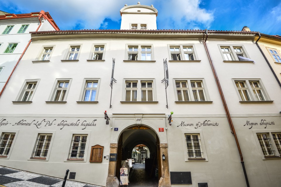 The Museum of Alchemists and Magicians of Old Prague at Jansky Vrsek street