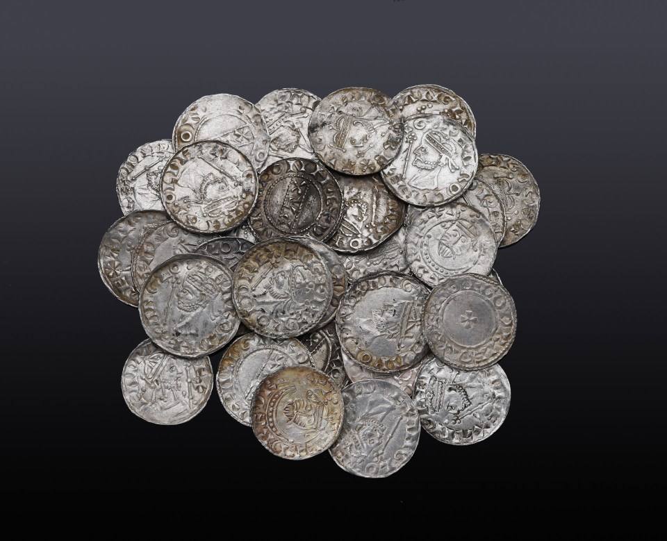 The 122 Anglo-Saxon pennies were worth 12 shillings 950 years ago