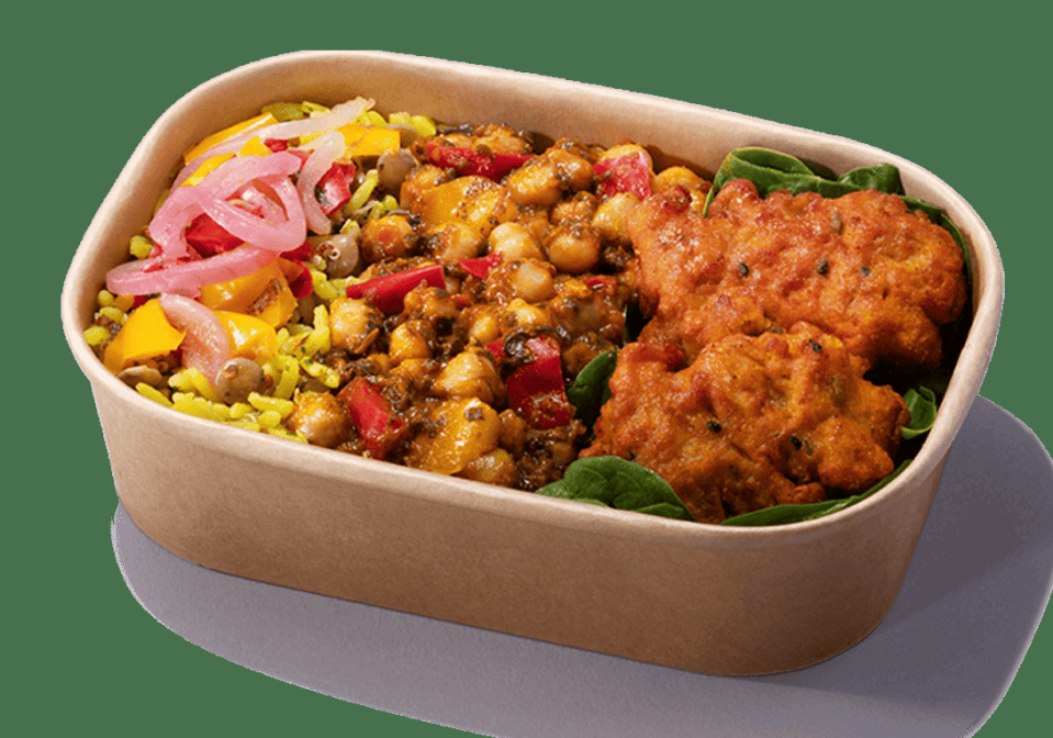 The Sweet Potato Bhaji and Rice dish from Greggs is a winner