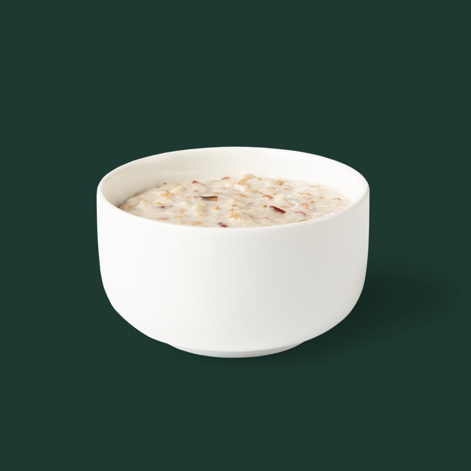 Starbucks also makes a great diet-friendly porridge