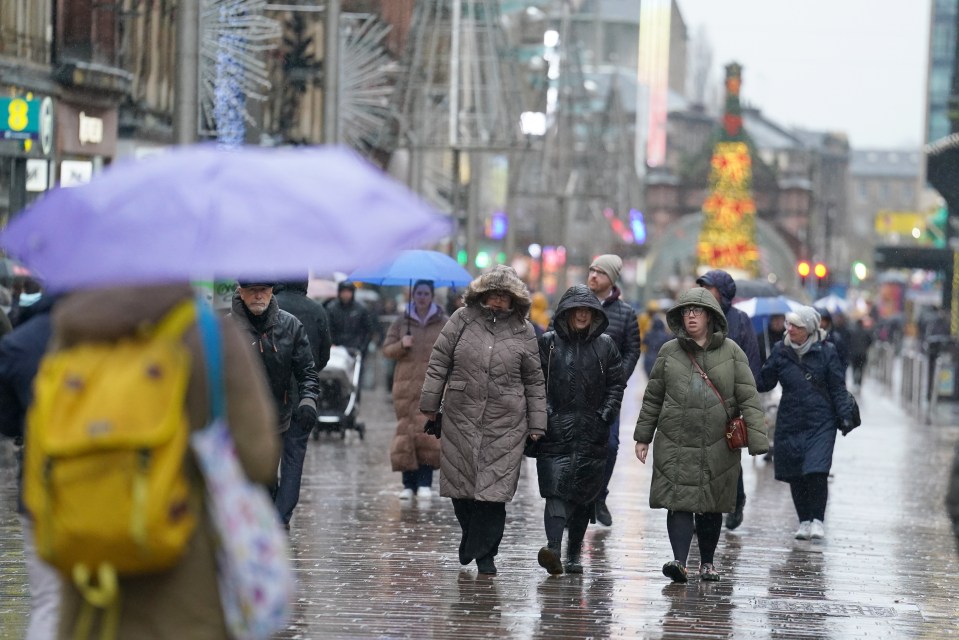 Heavy rain is due to batter the UK this week