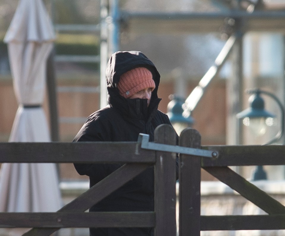 Hannah was last seen on Thursday in a black coat and beanie as demolition of the complex was underway