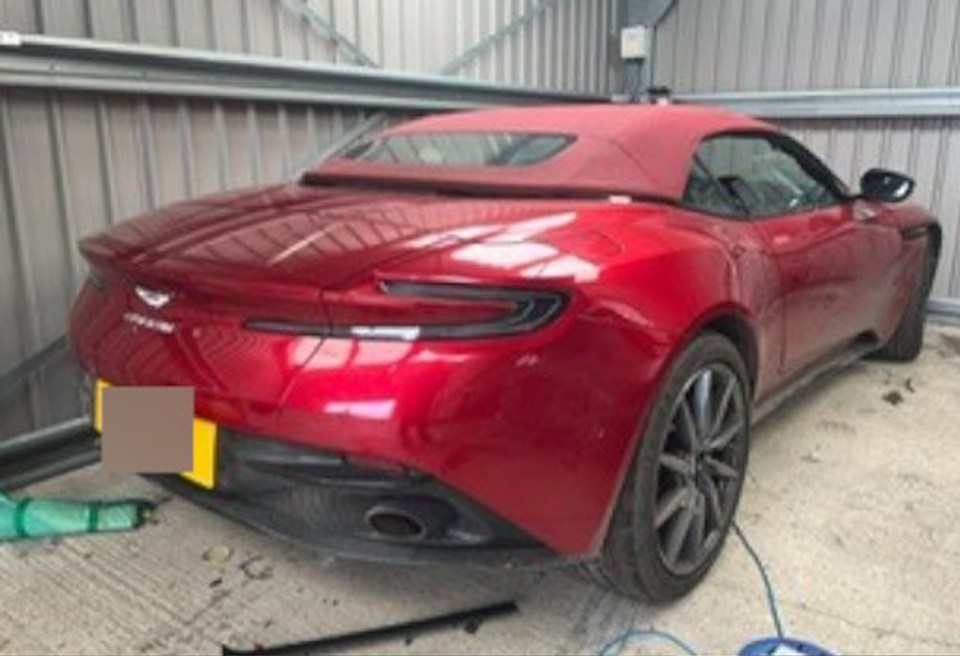 The Aston Marting DB11 has been valued at £70,000