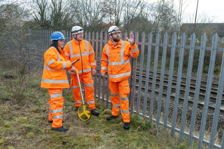 The train station's new site has recently been secured