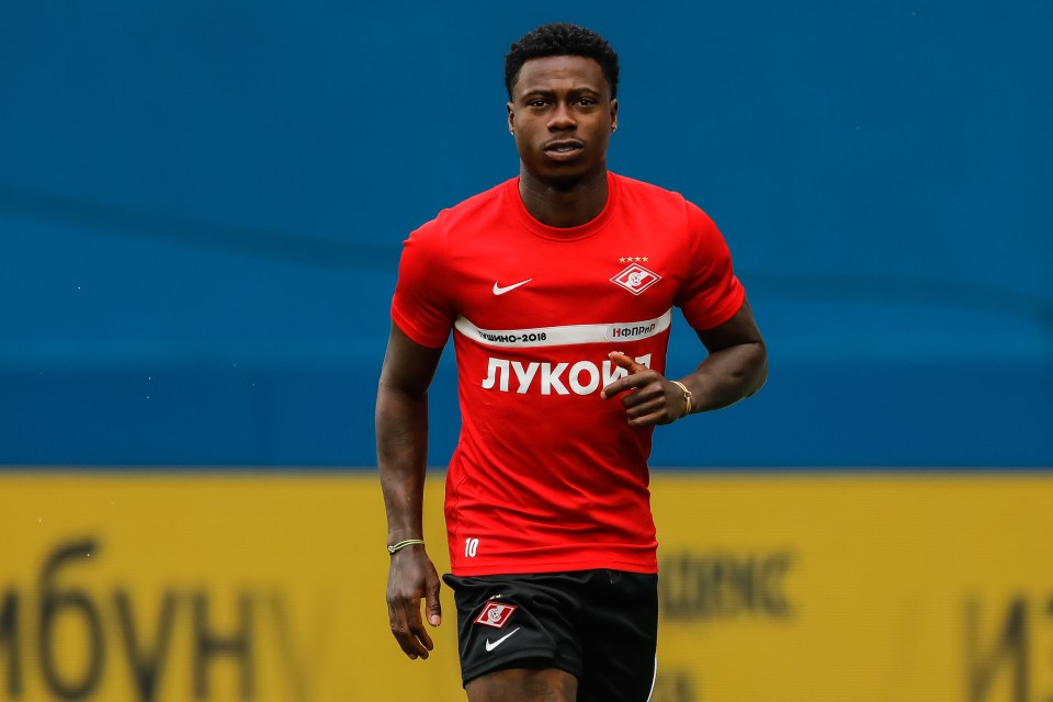 Disgraced Netherlands ace Quincy Promes could get locked up by a former opponent