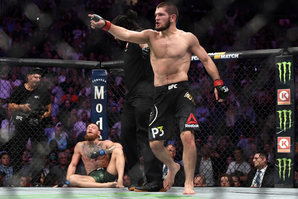 Nurmagomedov had just beaten his bitter rival Conor McGregor at UFC 229