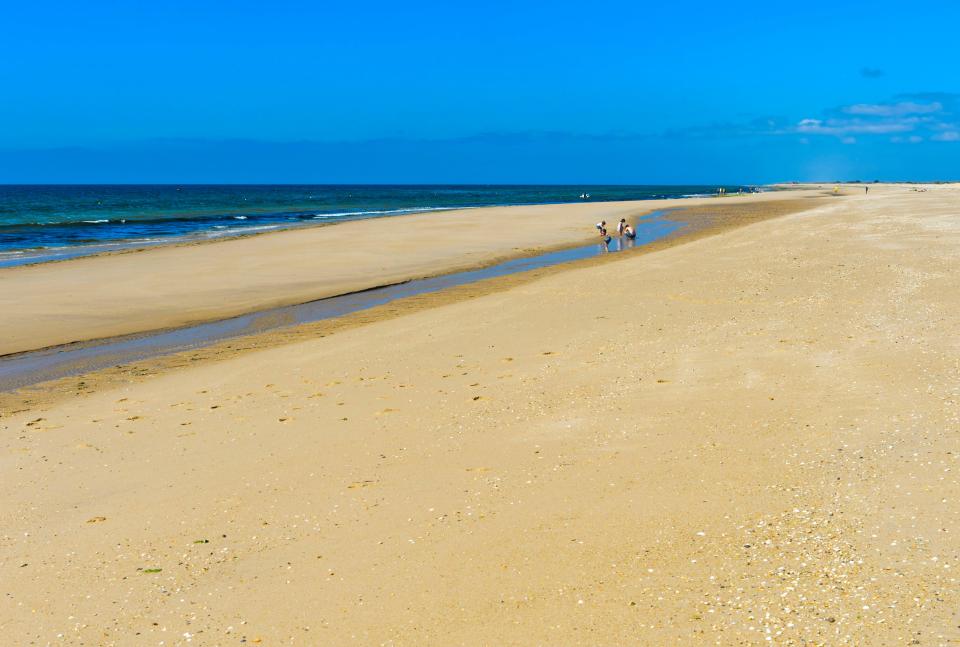 Ilha da Tavira is just as quiet as the rest of the islands