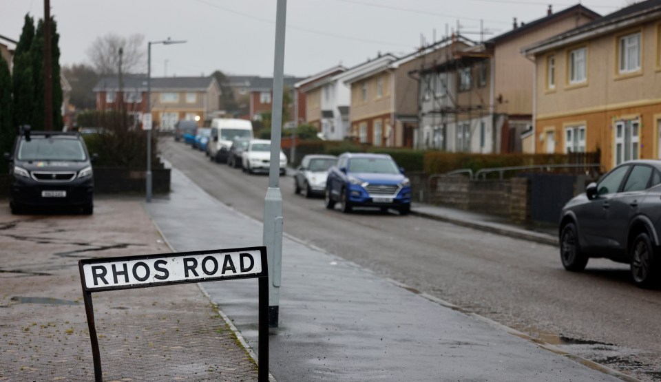 Rhos Road, Gendros, Swansea where 48 fake Chinese companies have been registered since November