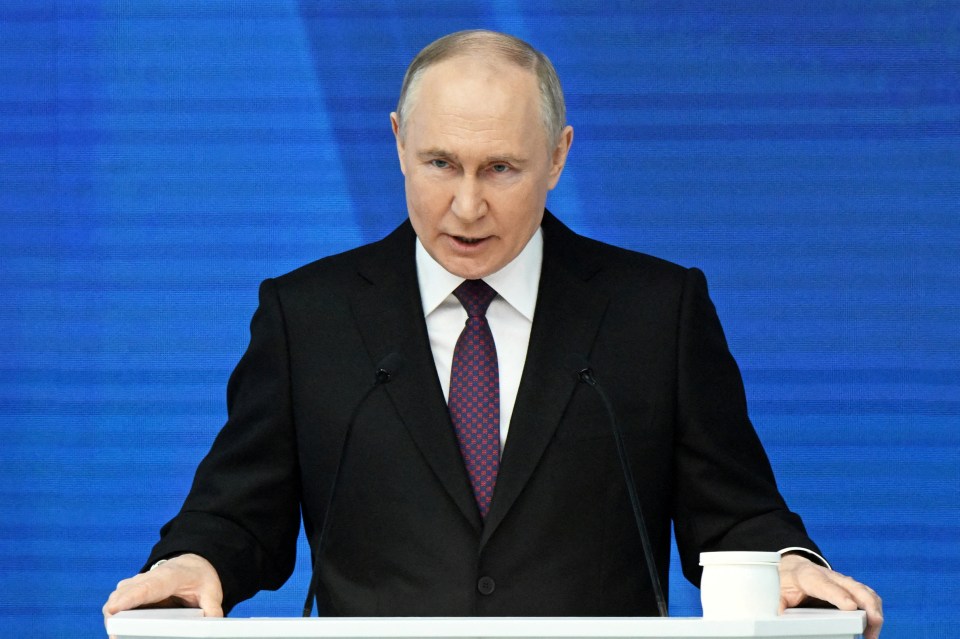 Putin delivered a ridiculous two-hour speech in Russia today where he threatened the West with nuclear power