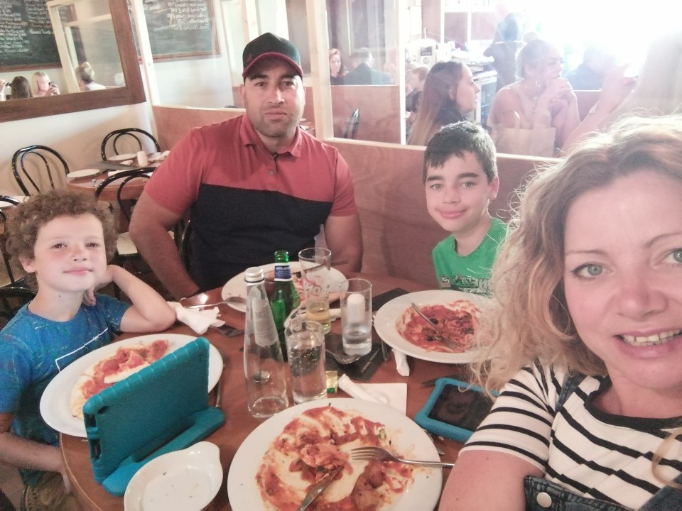 Mum-of-two Samantha Yule says she has caught some scathing glances when taking her children to restaurants