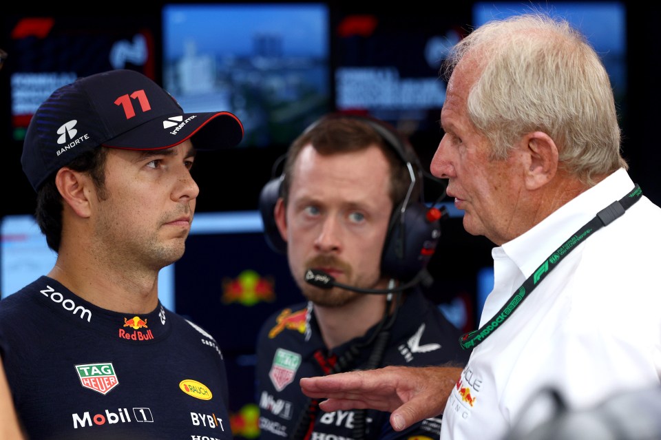 Helmut Marko had to apologise to Perez after his "offensive" comments