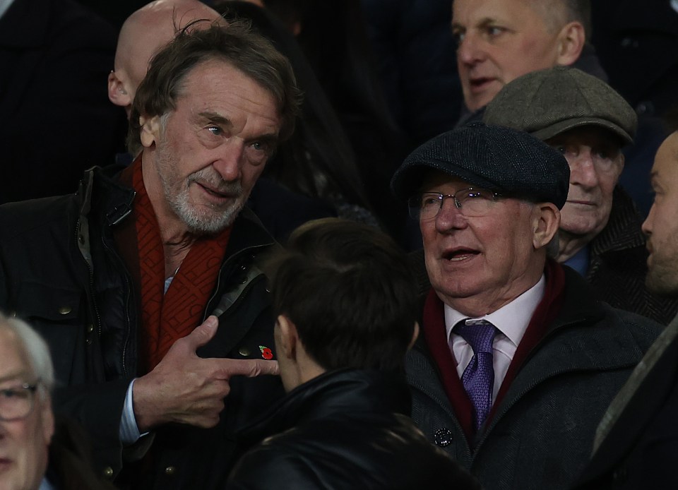 Ferguson, 82, has been spotted sitting next to Sir Jim Ratcliffe